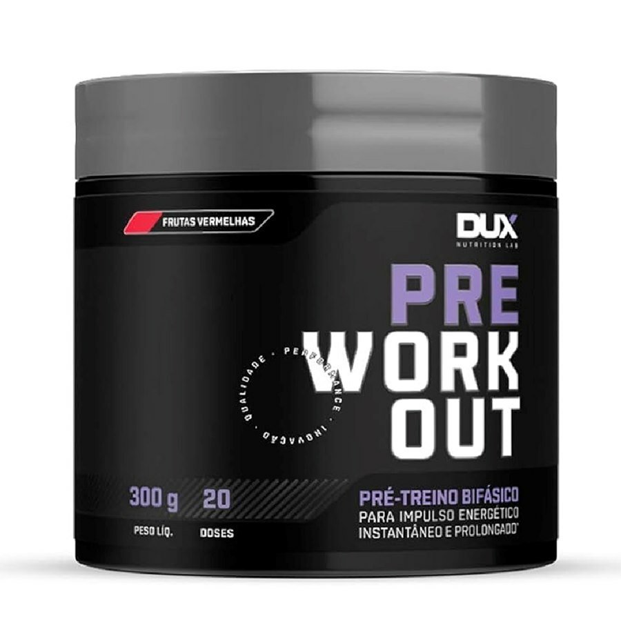 Pré Workout Sabor Frutas Vermelhas 300g