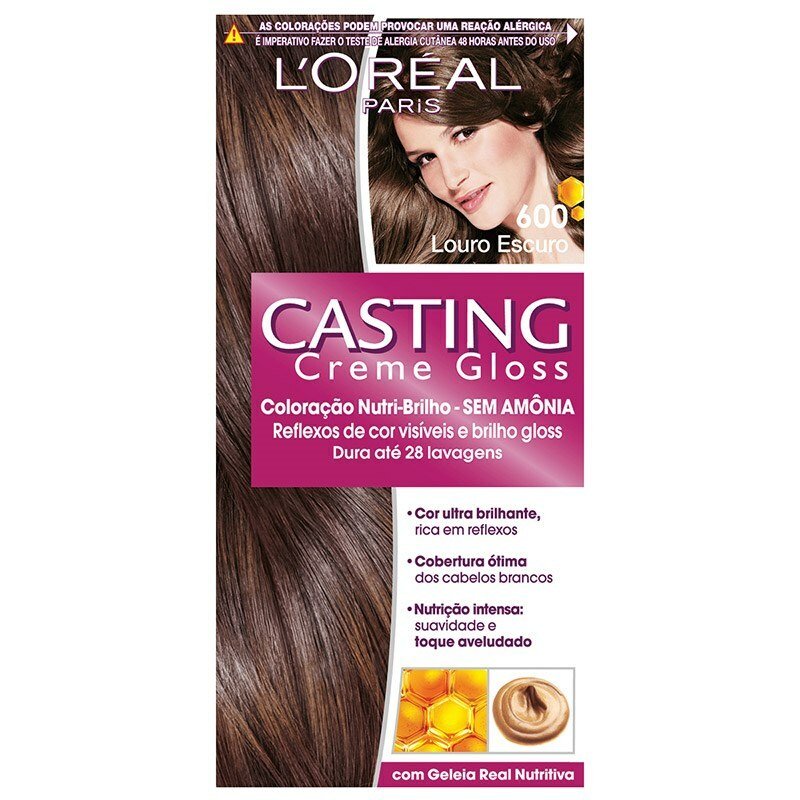 Tinta De Cabelo Casting Creme Gloss L’oréal Paris - 600 Louro Escuro